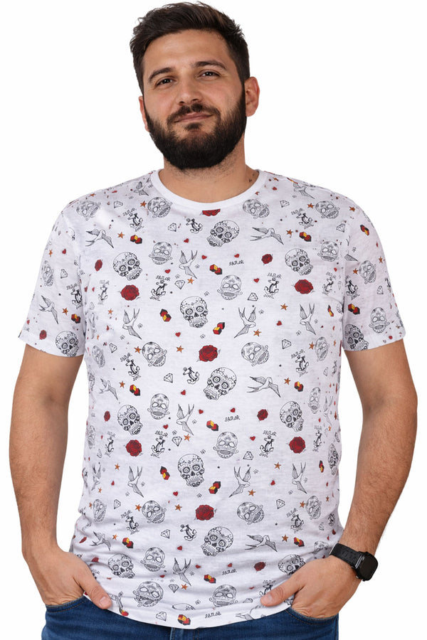 Brave Soul Mens Cotton T-shirt