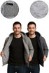 Men’s Fleece Lined Hoodie with Inner Pocket – Warm Winter Zip Up Sweatshirt Jacket