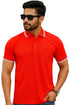 Men Polo Collar T-shirt with Pocket