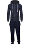 Mens Full Zip Plain Tracksuit