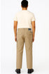 Men's Fire Trap Cargo Combat Trousers – Cotton Chino Denim-Style Work Pants with Pockets
