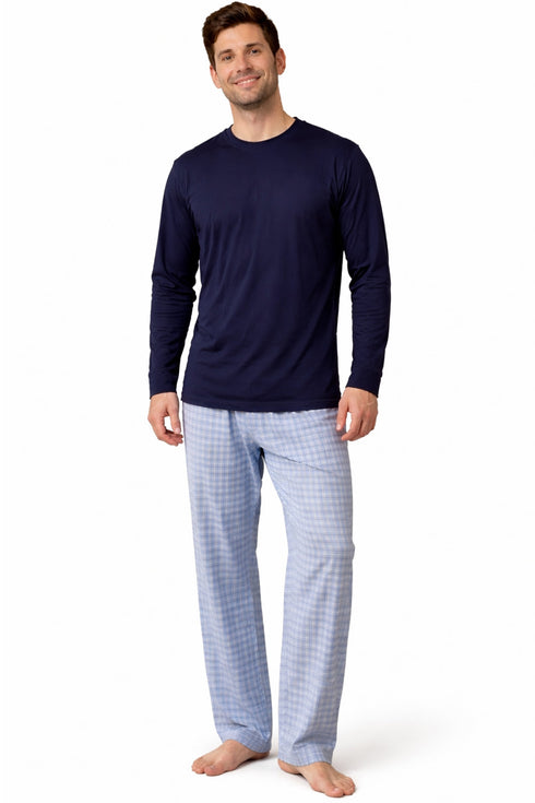 Mens Long Sleeve Lounge Set - Pyjama Set
