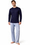Mens Long Sleeve Lounge Set - Pyjama Set