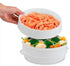 Microwave Steamer Bowl with Lid – BPA-Free Vegetable & Food Steaming Cooker for Healthy Quick Meals