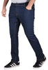 Men’s Straight Fit Denim Jeans – Dark Blue & Black Casual Jeans