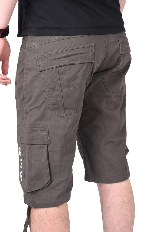 Mens Knee Length Cargo Shorts