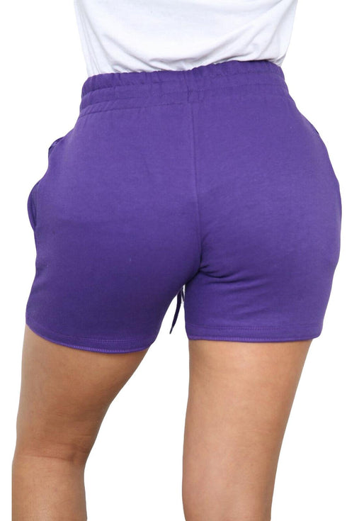 Women Elasticated Cotton Blend Shorts