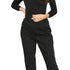 True Face Women's Jeans Slim BB_W_Jean_Slim_BLK_10XS