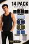 14 Pack Gaffer Mens Vest Assorted Large - From £1.78 Per Unit