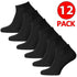 Men's Low Cut Trainer Socks – 6 & 12 Pack Ankle Sports Socks