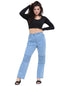 True Face Women's Jeans Bleach Wash