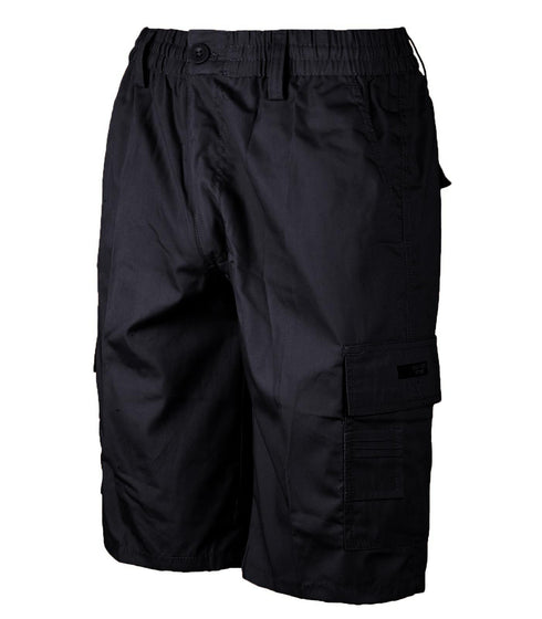 Men 3/4 Elasticated Waist Cargo Combat Shorts