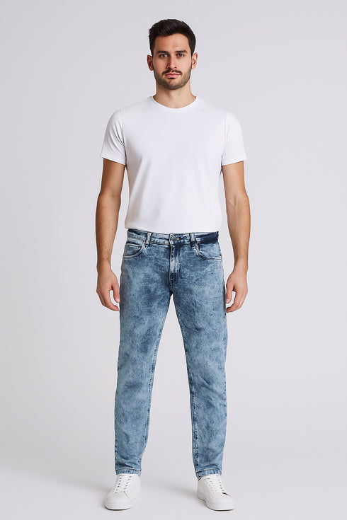 True Face Men Regular Fit Stretch Jeans TF022