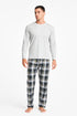 Mens Long Sleeve Lounge Set - Pyjama Set