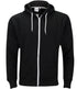 Mens White Cord Zip Up Hoodie