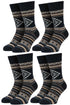 Men's Warm Wool Thermal Socks – Thick, Cozy Winter Socks for Cold Weather
