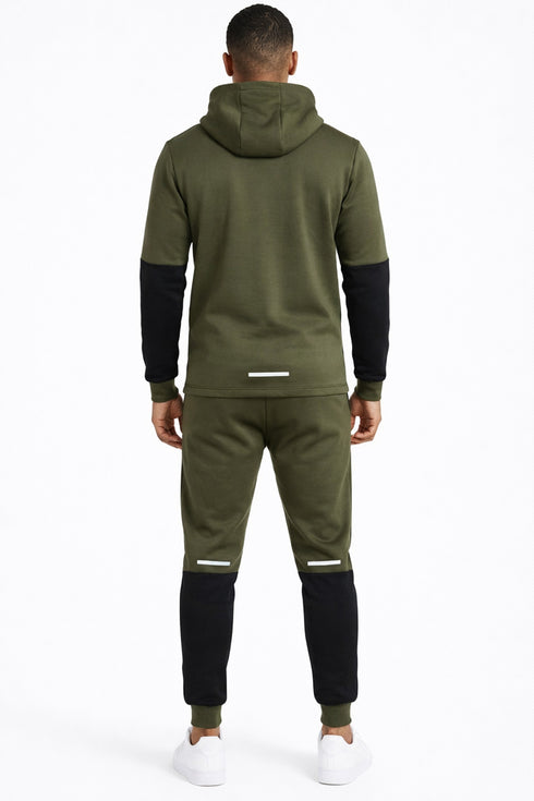 Men’s Hooded Tracksuit Set – Zip Up Hoodie & Joggers Sports Tracksuit