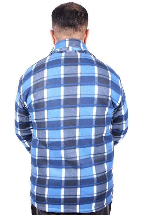 Mens Sherpa Fur Lined Hoodie