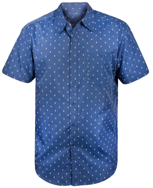 5 Pack Mens Beach Hawaiian Shirt Short Sleeve Summer Shirt