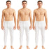3 Pack Mens Long Johns Thermal Trousers