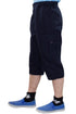 Mens Three Quarter Cotton Cargo Shorts