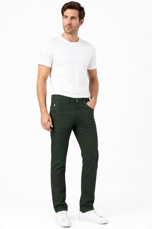 Men’s Casual Pants – Slim Fit Cotton Chinos