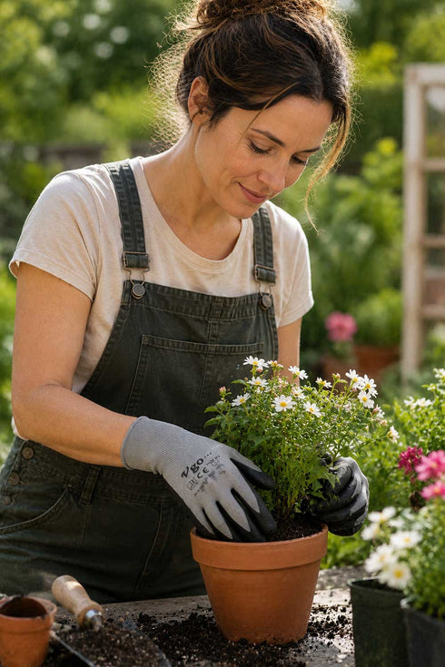 10 Pack Safety Work & Garden Gloves
