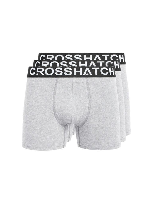Crosshatch Men's Single Pack Boxer Paulsen Marl