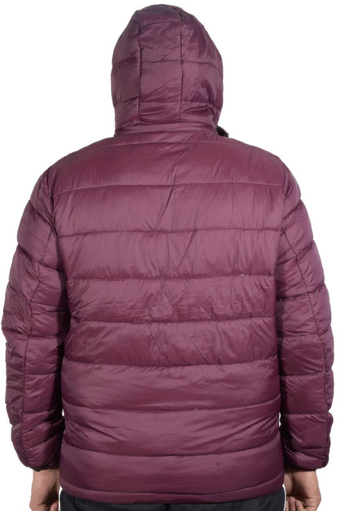 Mens Hooded Winter Bomber Jacket
