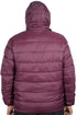 Mens Hooded Winter Bomber Jacket