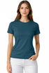7 Pack Women's Plain Poly-cotton T-Shirts