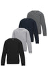 3 Pack Kids Assorted Crew Neck Jumper