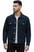 Mens Casual Denim Jacket Long Sleeve