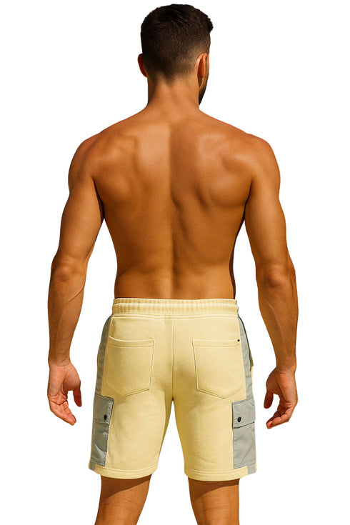 3 Pack Mens Cargo Knee Length Shorts