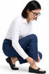 Women’s Blue Elastic Waist Jeans