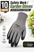 10 Pack Safety Work & Garden Gloves