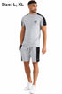 6 Pack Brave Soul Men’s Casual Lounge-wear Short Set - From £3.83 Per Unit
