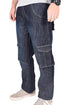 Mens Cargo Combat Denim Jeans - TF260
