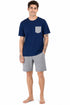 5 Pack Brave Soul Men’s Casual Lounge-wear Short Set - From £3.99 Per Unit