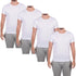 4 Pack Mens Quick Dry Breathable T Shirts