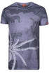 Mens Polyester Printed Longline T-Shirt