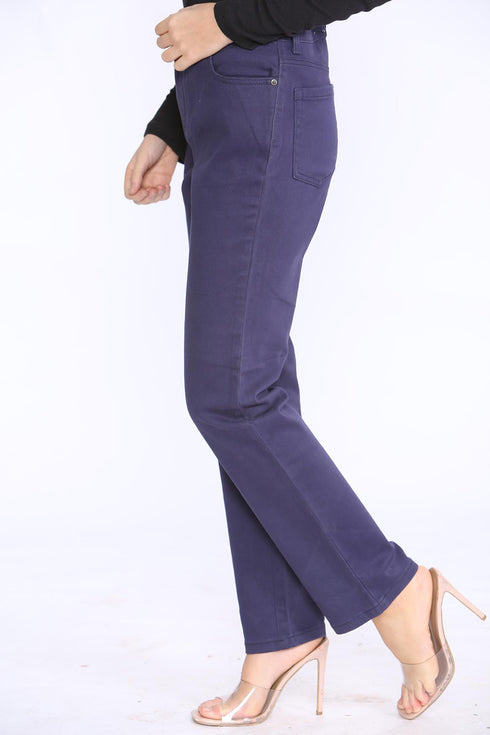 Ladies Denim Straight Jeans - UK 30