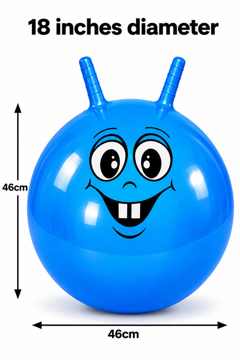 Kids 18" Inflatable Space Hopper Ball with Handles