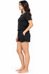 Women's Short Sleeve Stretch Co-Ord Set