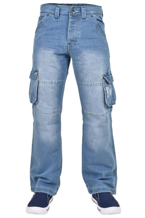 16 Pack Enzo Men’s Jeans Wholesale Mixed Colours & Sizes - From £9.37 Per Unit