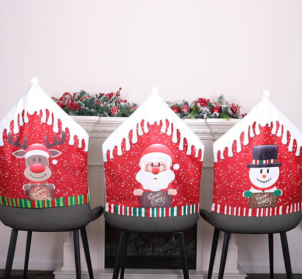 Christmas Dining Chair Covers Decoration