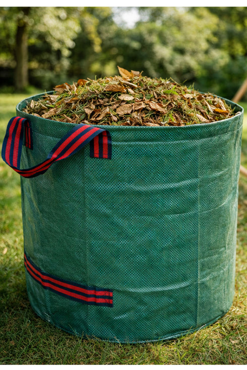 50L Pop Up Garden Waste Bag with Gloves – Collapsible Leaf Collector