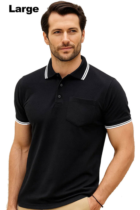 45 Pack Men’s Polo Shirts Clearance Lot - From £1.99 Per Unit