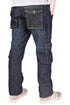 Mens Cargo Combat Denim Jeans - TF260