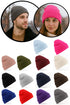 Unisex Knit Beanie Hat – Warm Winter Hat for Men & Women